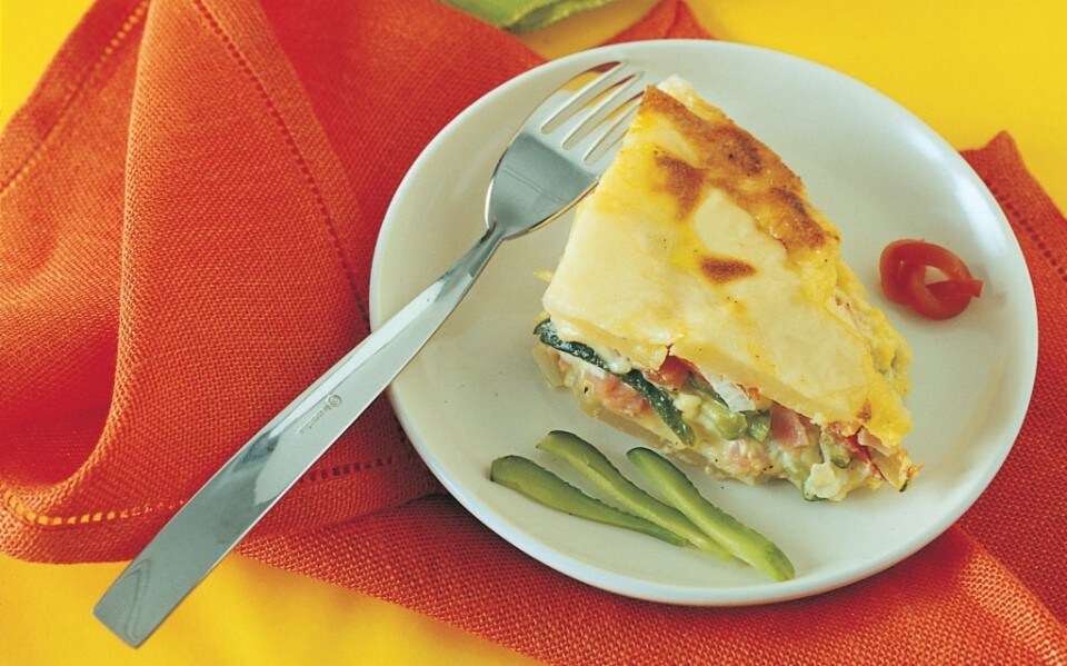 Diplomatico di formaggio chester e patate ricetta