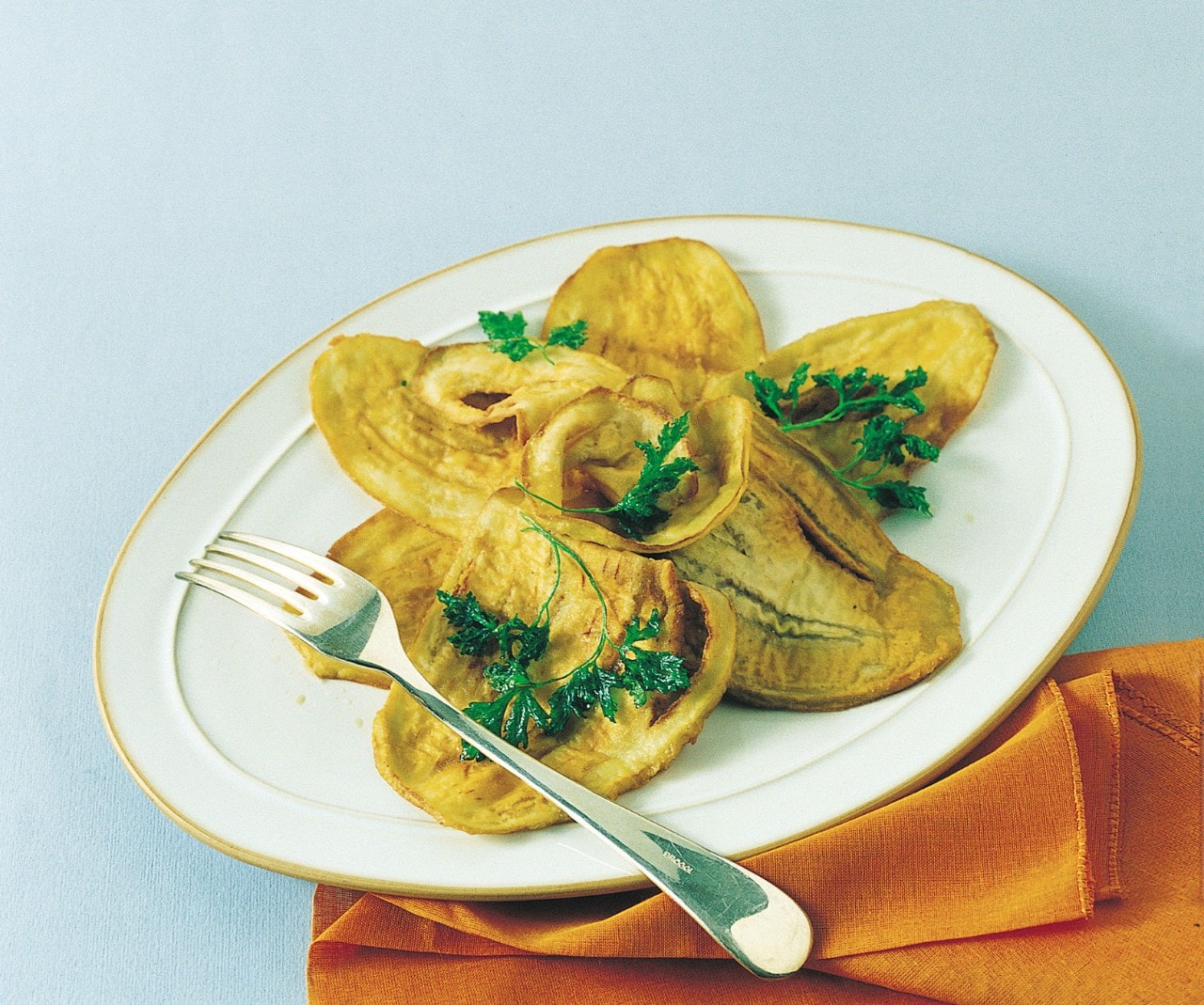 Fiore di melanzane fritte ricetta