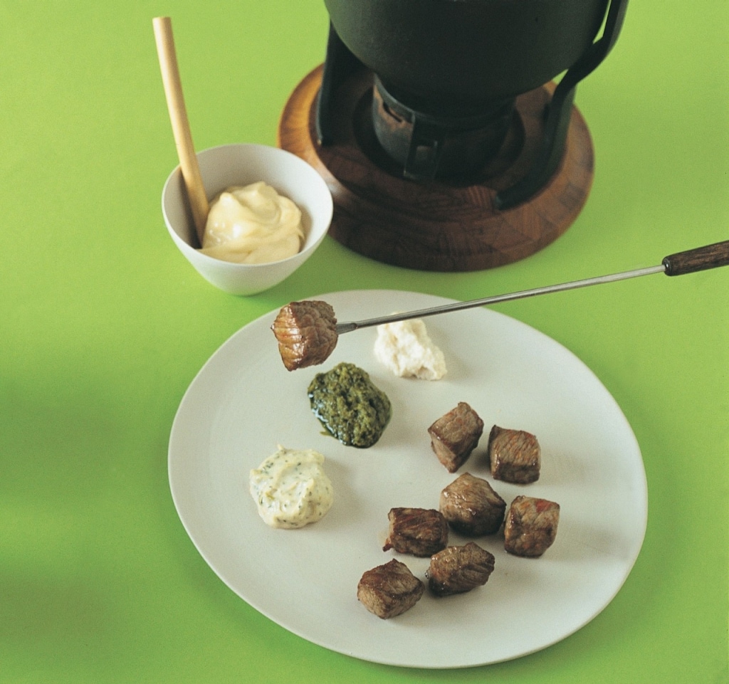 Ricetta Fondue bourguignonne alla francese Cucchiaio d'Argento