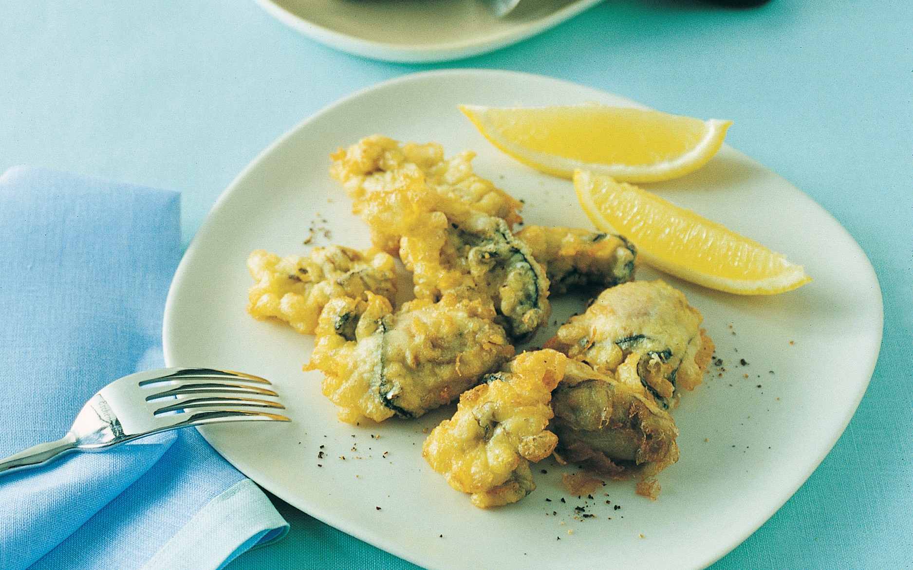 Ostriche fritte Ostriche fritte