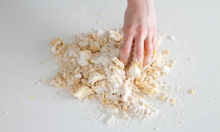 Preparazione Pasta frolla - Fase 3 Preparazione Pasta frolla - Fase 3