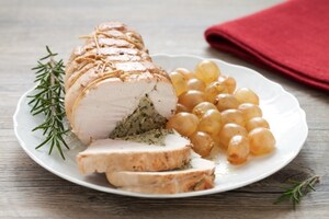 Preparazione Petto di tacchino all'uva bianca - Fase 5