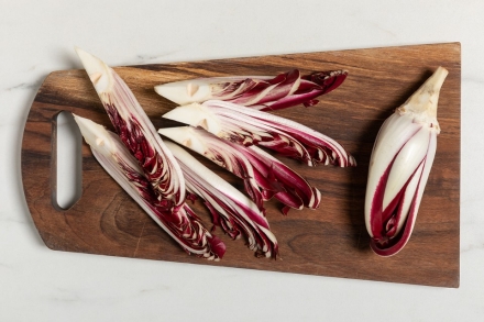 Preparazione Radicchio rosso fritto - Fase 2 Preparazione Radicchio rosso fritto - Fase 2