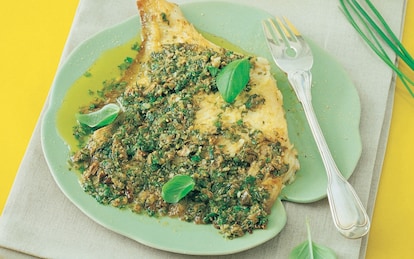 Razza in salsina verde alle erbe