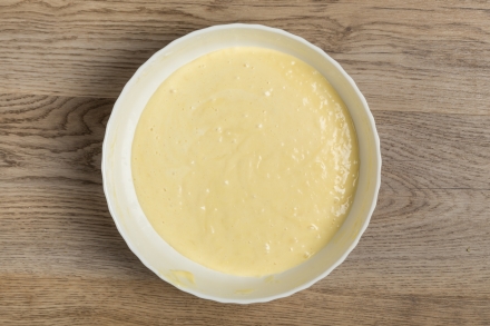 Preparazione Sformato di groviera e parmigiano - Fase 3 Preparazione Sformato di groviera e parmigiano - Fase 3