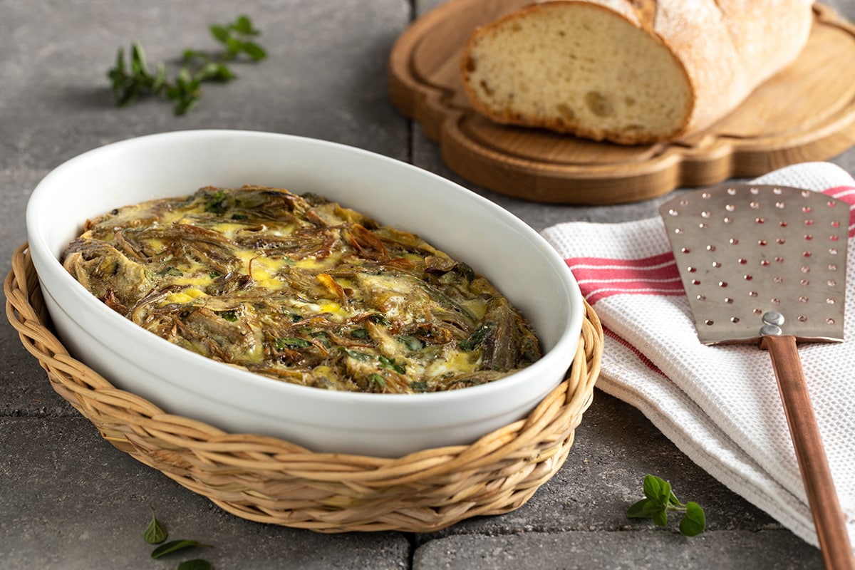 Torta di uova e carciofi alla toscana ricetta