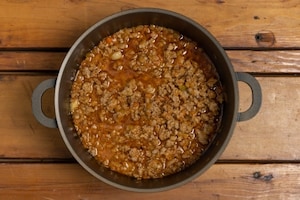 Preparazione Polenta con ragù di salsiccia  - Fase 4