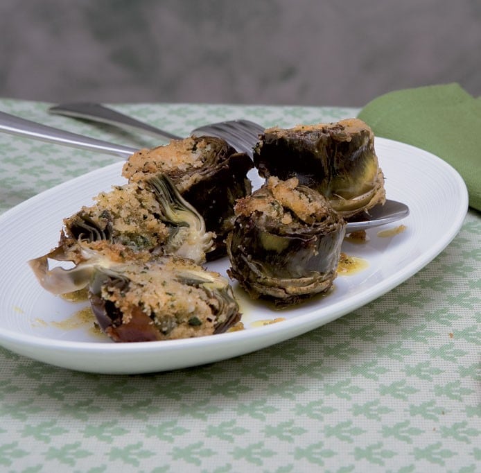 Carciofi alle acciughe ricetta