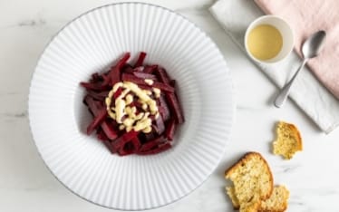 Barbabietole alla crema di senape