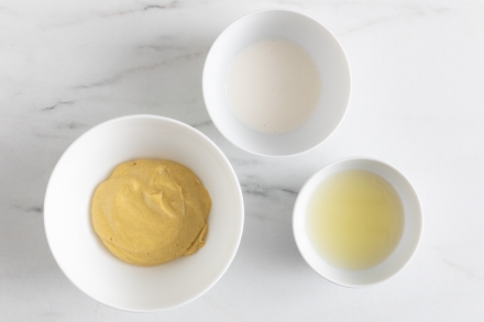 Preparazione Barbabietole alla crema di senape - Fase 1 Preparazione Barbabietole alla crema di senape - Fase 1
