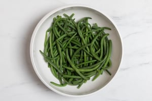 Preparazione Fagiolini al pesto - Fase 3