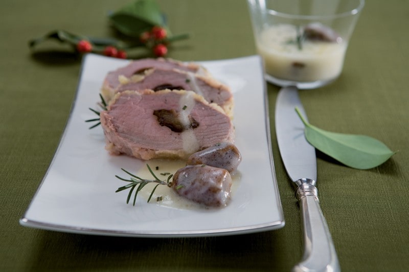 Filetto di maiale con datteri freschi ricetta