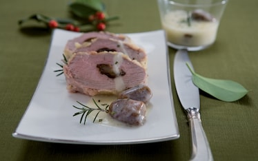 Filetto di maiale con datteri freschi