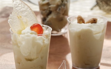 Formaggi freschi e frutta secca