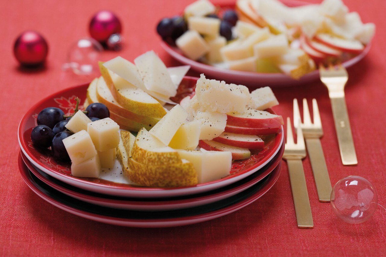 Ricetta Formaggi stagionati e frutta fresca - Cucchiaio d'Argento