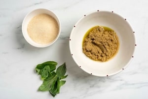 Preparazione Pomodori gratinati con paté di olive - Fase 2