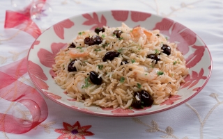 Riso Pilaf ai gamberetti Riso Pilaf ai gamberetti