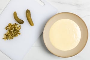 Preparazione Asparagi con maionese piccante - Fase 2