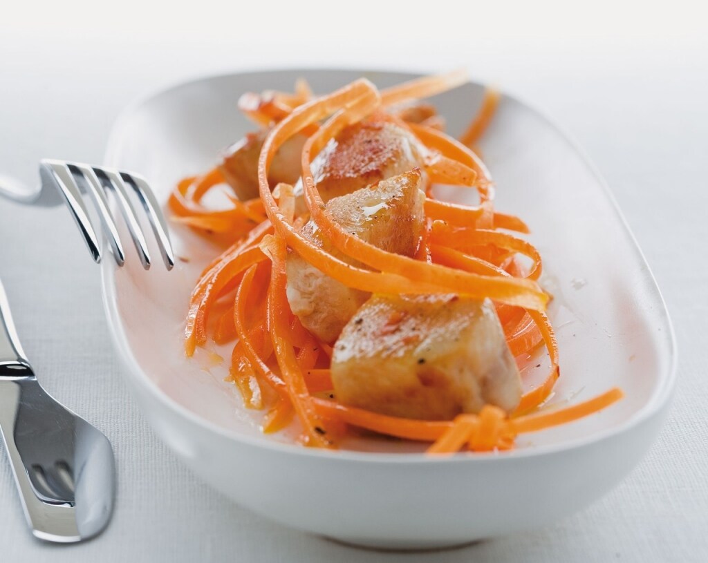 Ricetta Carote All Arancia E Filetti Di Coniglio Cucchiaio D Argento