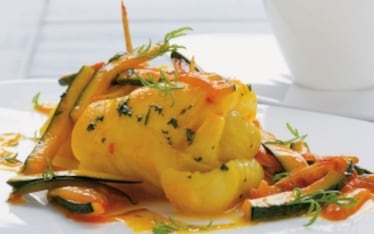 Filetti di sogliola all'arancia