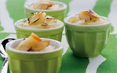 Purè di cavolfiore gratinato su petto di pollo