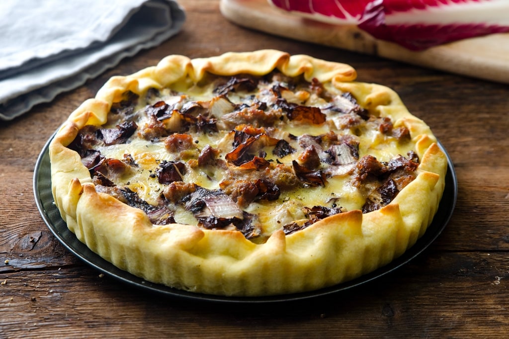Ricetta Quiche al radicchio trevigiano - Cucchiaio d'Argento