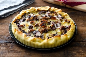 Preparazione Quiche al radicchio rosso - Fase 3