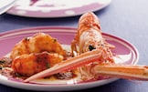 Scampi alle erbe aromatiche