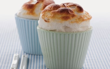 Soufflé al rabarbaro