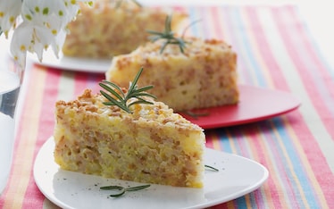 Tortino di farro e riso