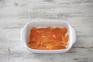 Preparazione Terrina di zucchine al salmone - Fase 2