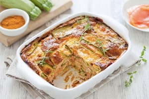 Preparazione Terrina di zucchine al salmone - Fase 3