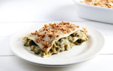 Lasagne con broccoli e zucchine