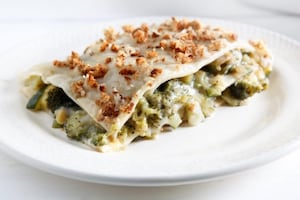 Preparazione Lasagne con broccoli e zucchine - Fase 6