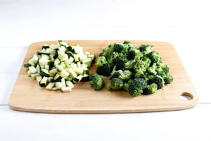 Preparazione Lasagne con broccoli e zucchine - Fase 2