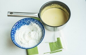 Preparazione Cestini di cioccolato e mousse di mandarini - Fase 3