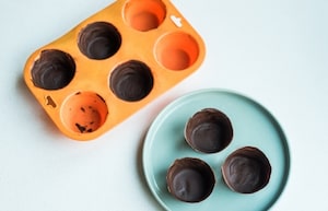 Preparazione Cestini di cioccolato e mousse di mandarini - Fase 4