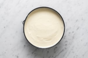 Preparazione Cheesecake all’arancia - Fase 3