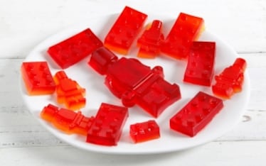 Gelatina al Campari e succo d'arancia 