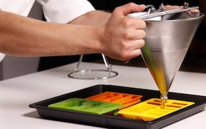 Preparazione Gelatina al Campari e succo d'arancia  - Fase 1