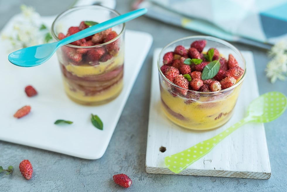 Pesche allo zabaione ricetta