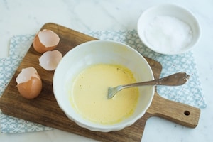 Preparazione Pesche allo zabaione - Fase 2