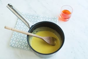 Preparazione Pesche allo zabaione - Fase 2