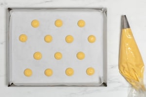 Preparazione Profiteroles al cioccolato - Fase 1