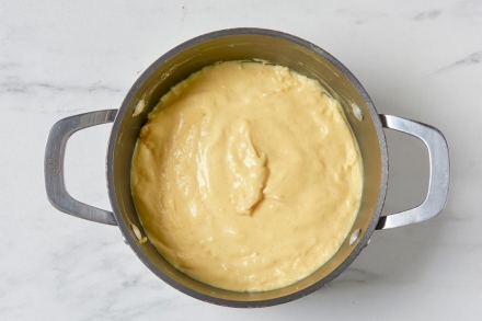 Preparazione Soufflé alla vaniglia - Fase 2 Preparazione Soufflé alla vaniglia - Fase 2