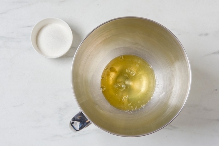 Preparazione Soufflé alla vaniglia - Fase 3 Preparazione Soufflé alla vaniglia - Fase 3