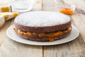 Preparazione Torta al cioccolato con marmellata d’albicocche - Fase 5