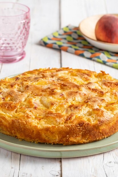 Torta di pesche