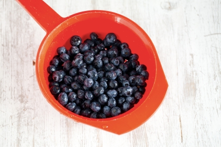 Preparazione Confettura di mirtilli - Fase 1 Preparazione Confettura di mirtilli - Fase 1