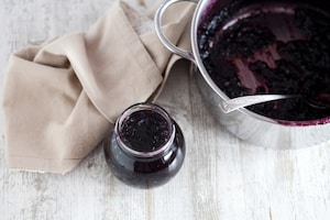 Preparazione Confettura di mirtilli - Fase 4